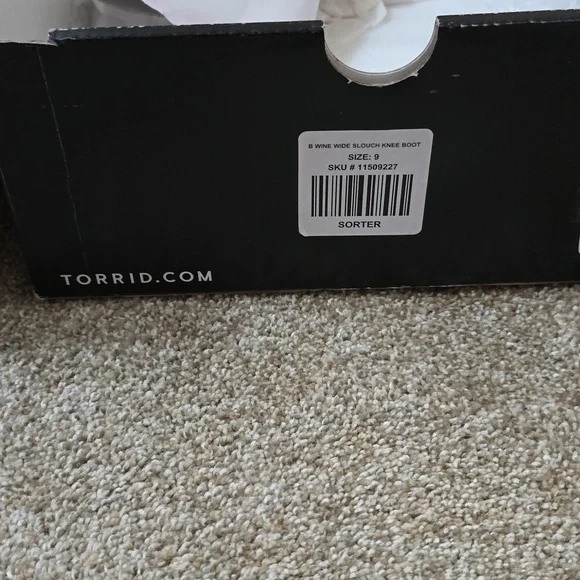 Torrid wine boots 9W - Picture 5 of 7
